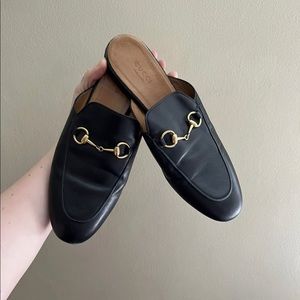 Gucci Princetown Mules, 38.5